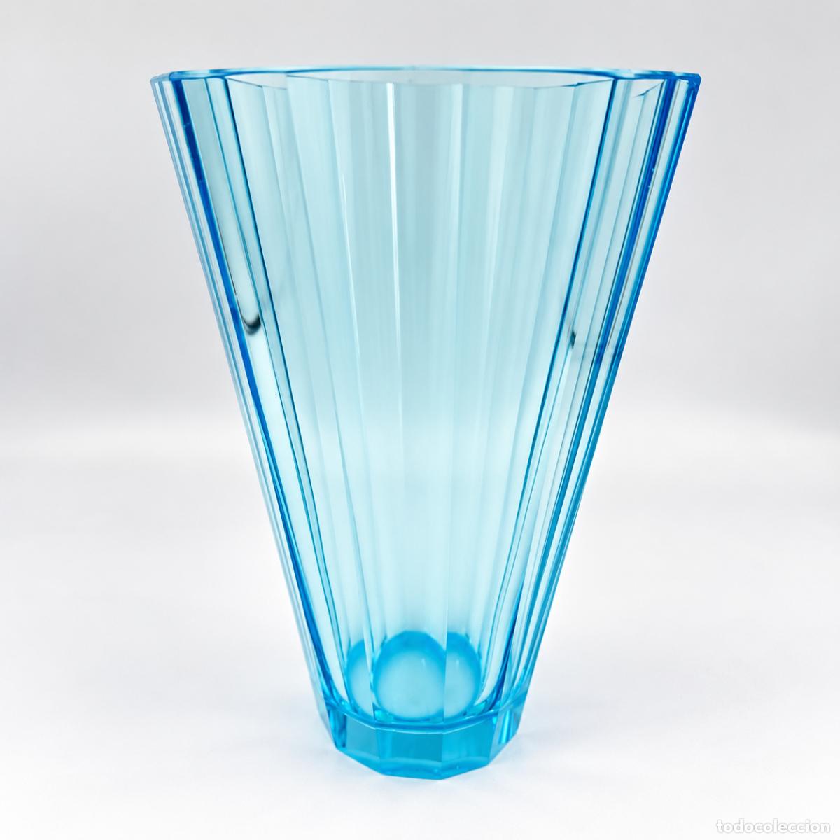 Antig&uuml;edades: Jarron de cristal Art Deco Moser Hoffmann - Foto 3