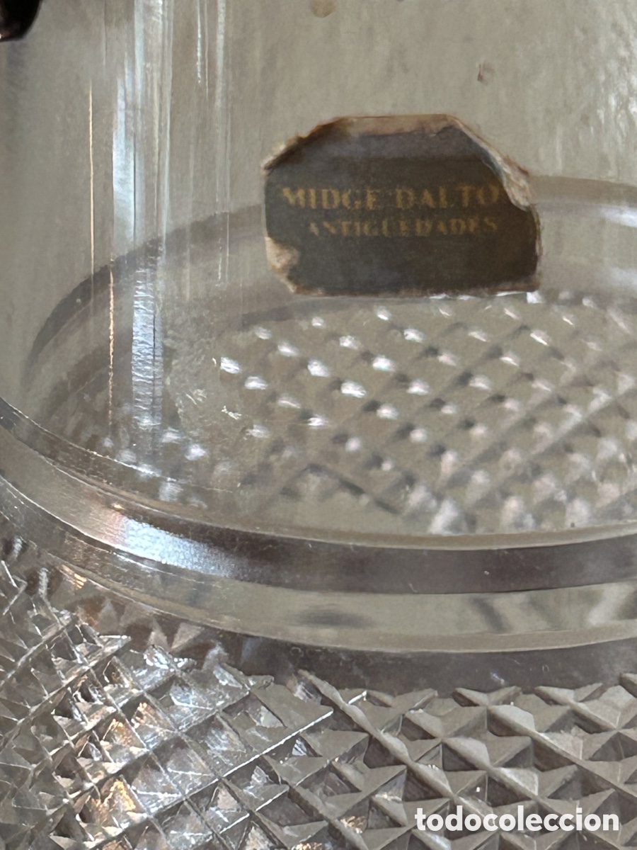 Antig&uuml;edades: Jarra cristal tallado y plata - Foto 7