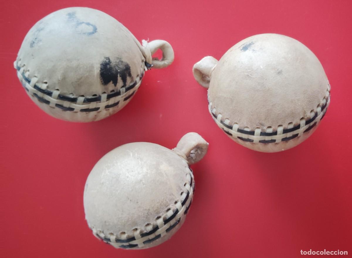 Antiques: ANTIGUAS BOLEADORAS DE GAUCHO ARGENTINO.ENVIO CERTIFICADO INCLUIDO .