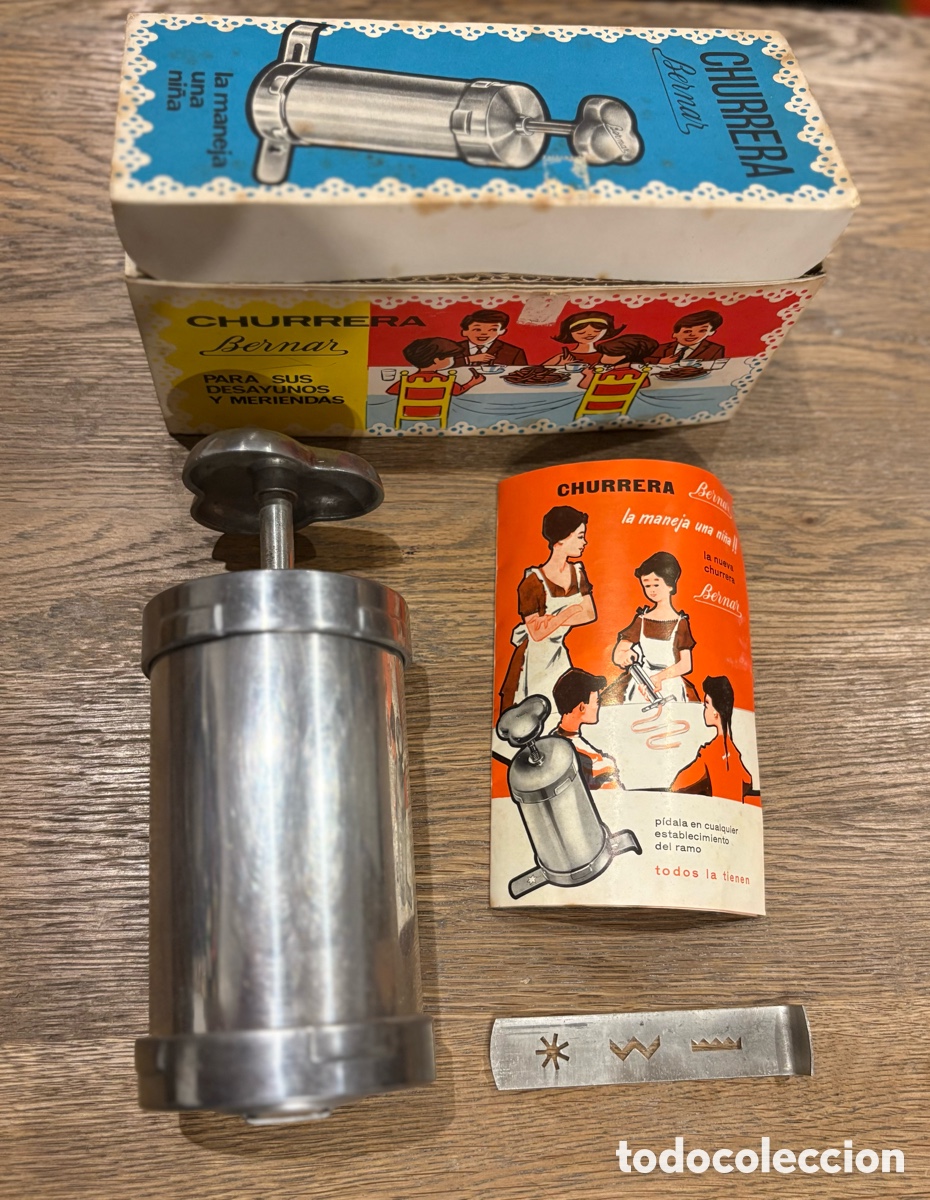 Antiques: CHURRERA BERNAR EN SU CAJA ORIGINAL