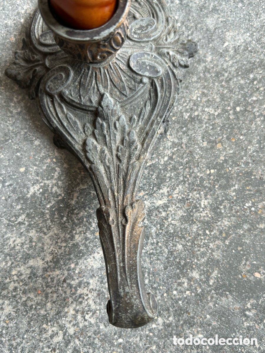 Antig&uuml;edades: Palmatoria de mano antigua - Foto 5