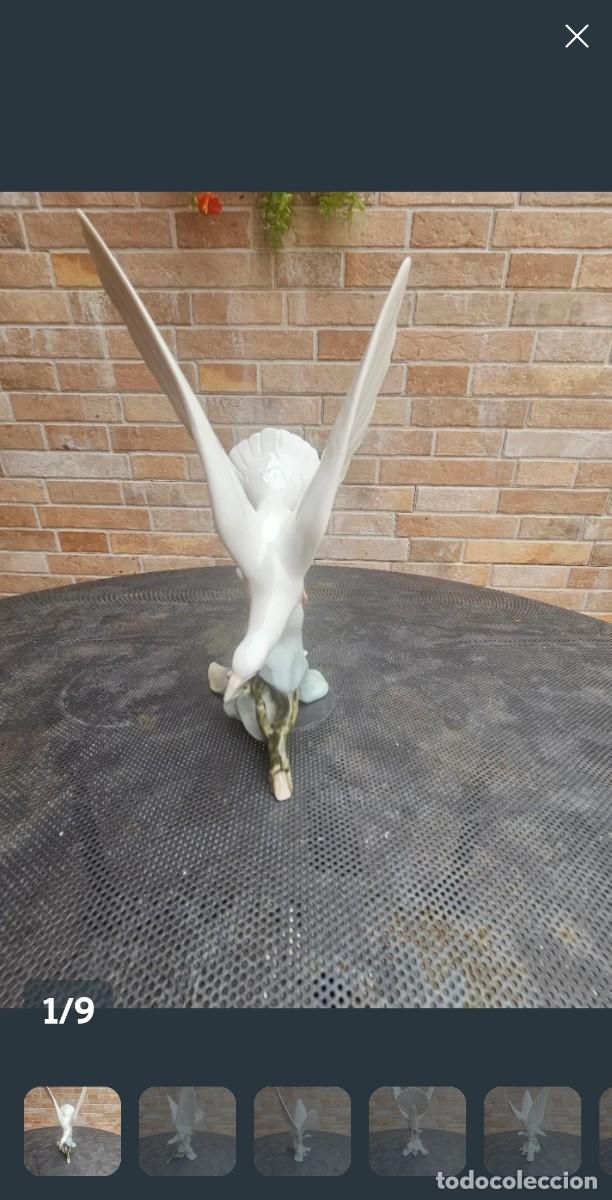 Antiguidades: 3-Lladr&oacute; Gaviotas en Vuelo 28cm