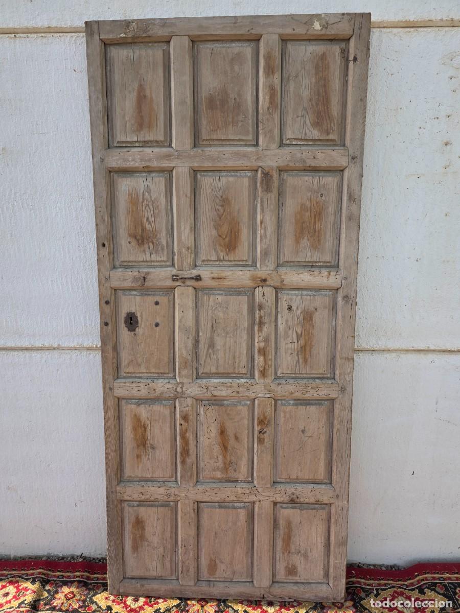 Antig&uuml;edades: Puerta antigua de interior - Foto 2