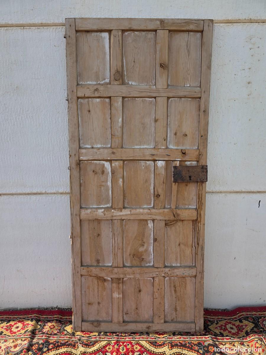Antig&uuml;edades: Puerta antigua de interior - Foto 4