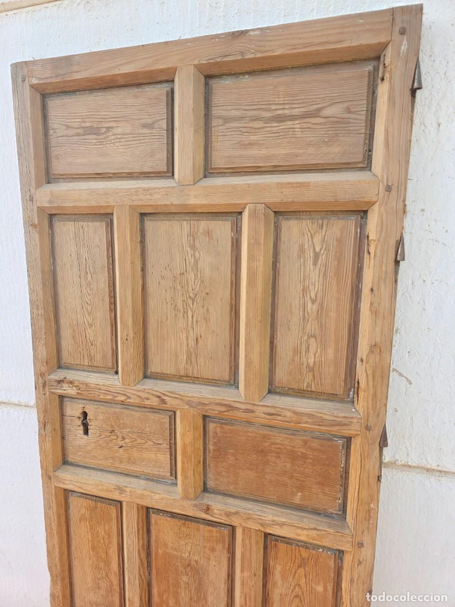 Antig&uuml;edades: Puerta antigua de interior - Foto 2