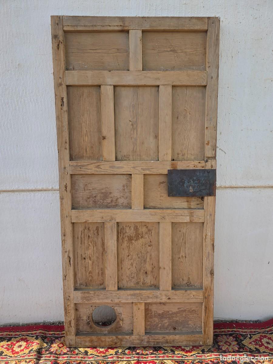 Antig&uuml;edades: Puerta antigua de interior - Foto 3
