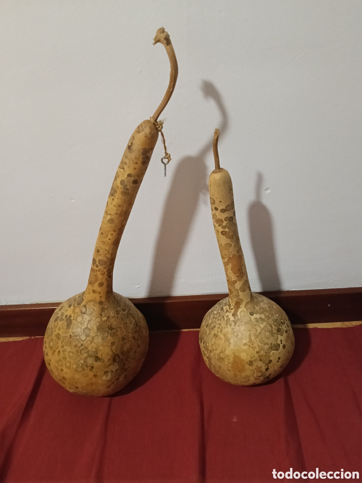 Antig&uuml;edades: Pareja de calabazas decoraci&oacute;n