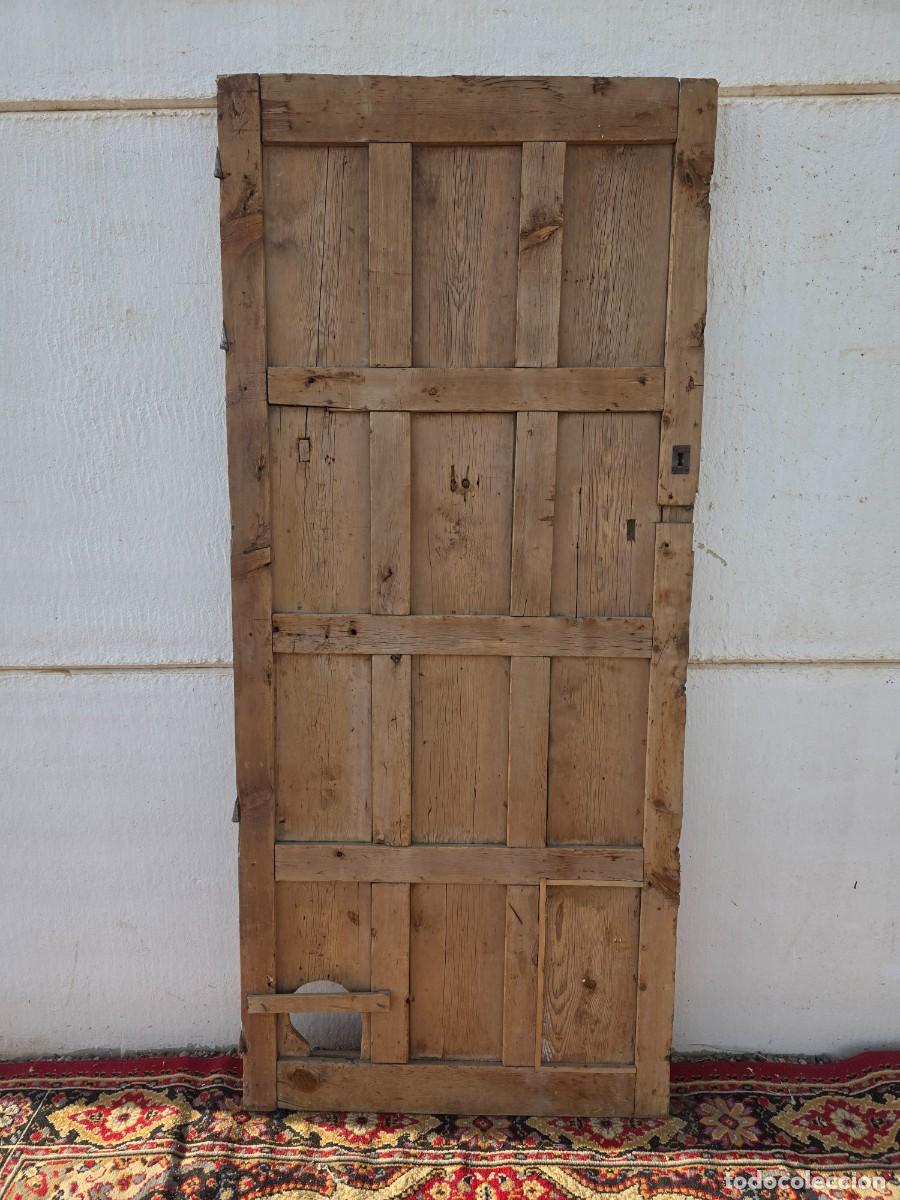 Antig&uuml;edades: Puerta antigua de interior - Foto 2