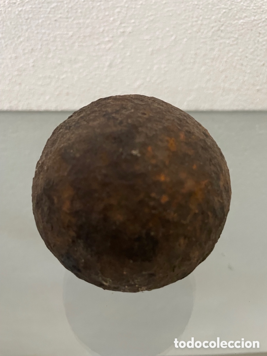 Antig&uuml;edades: Bola de hierro ca&ntilde;&oacute;n - Foto 2