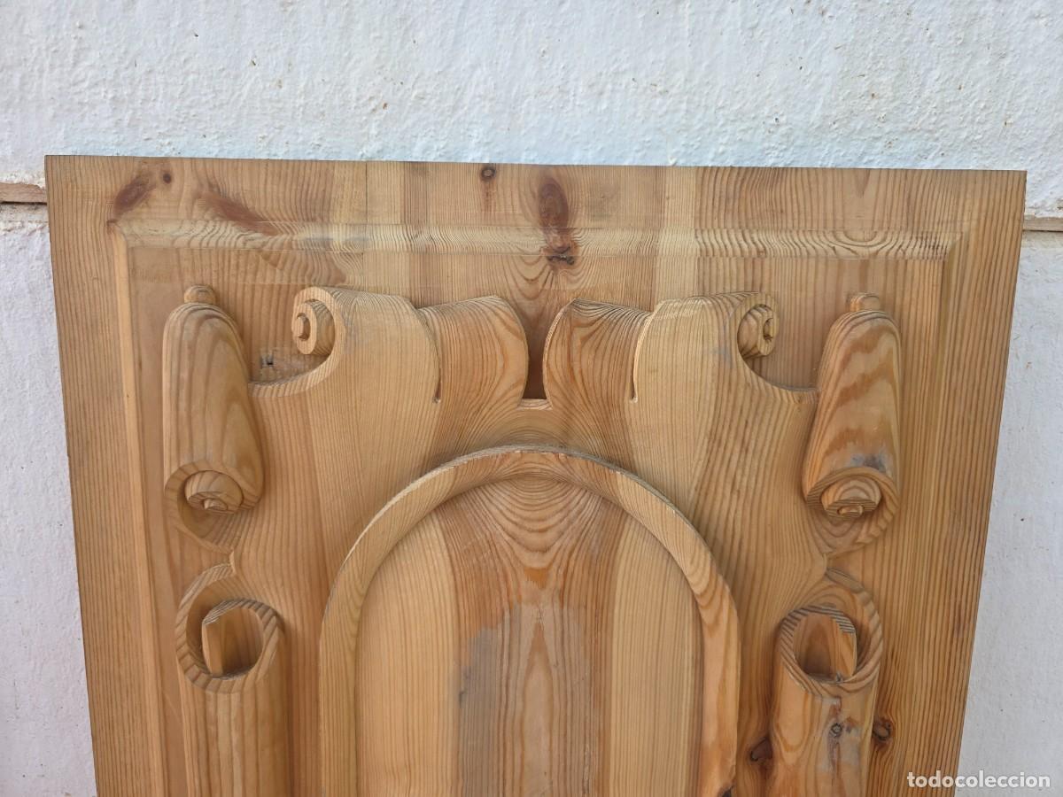 Antig&uuml;edades: Paneles decorativos de madera tallada - Foto 2