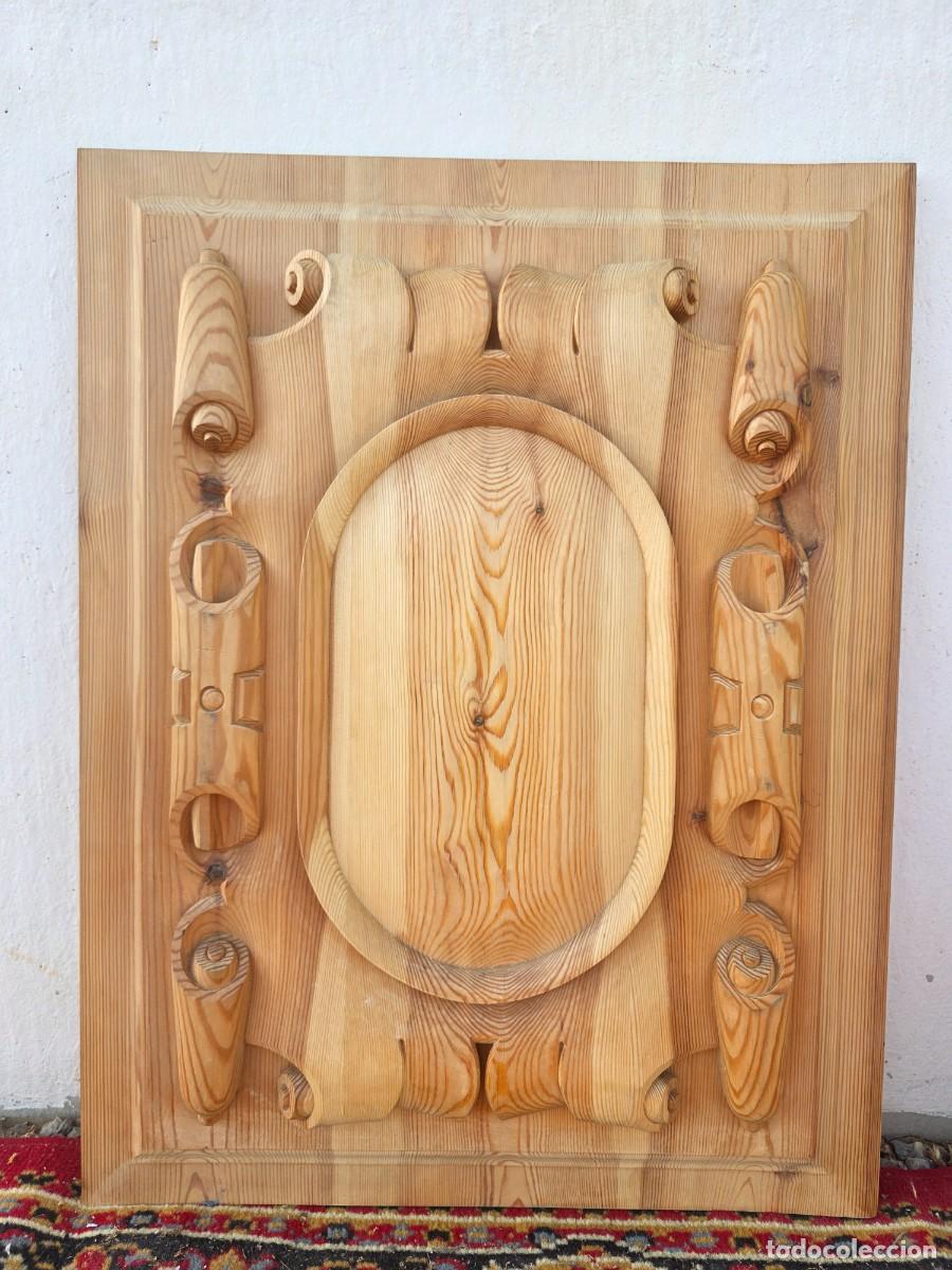 Antig&uuml;edades: Paneles decorativos de madera tallada - Foto 4