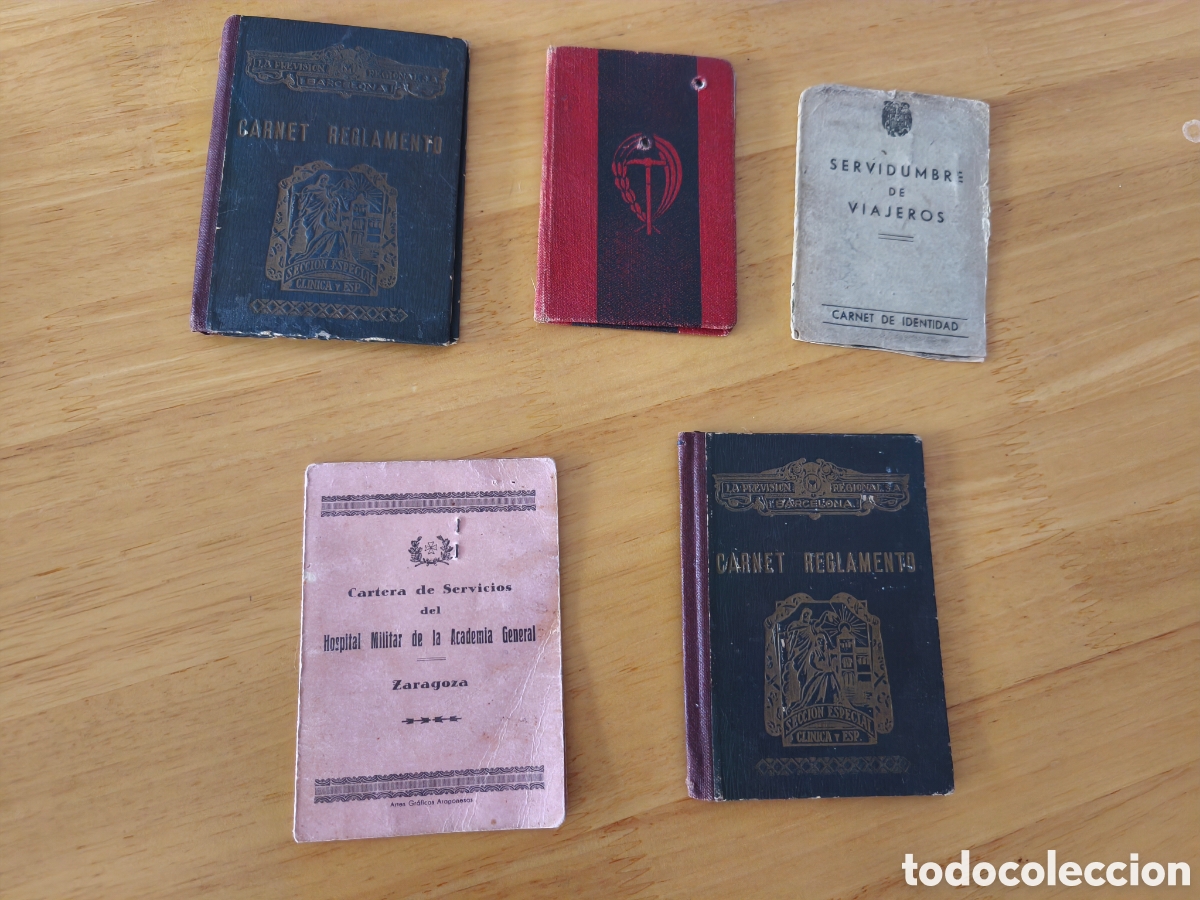 Antig&uuml;edades: Antiguos documentos de Identidad y personales