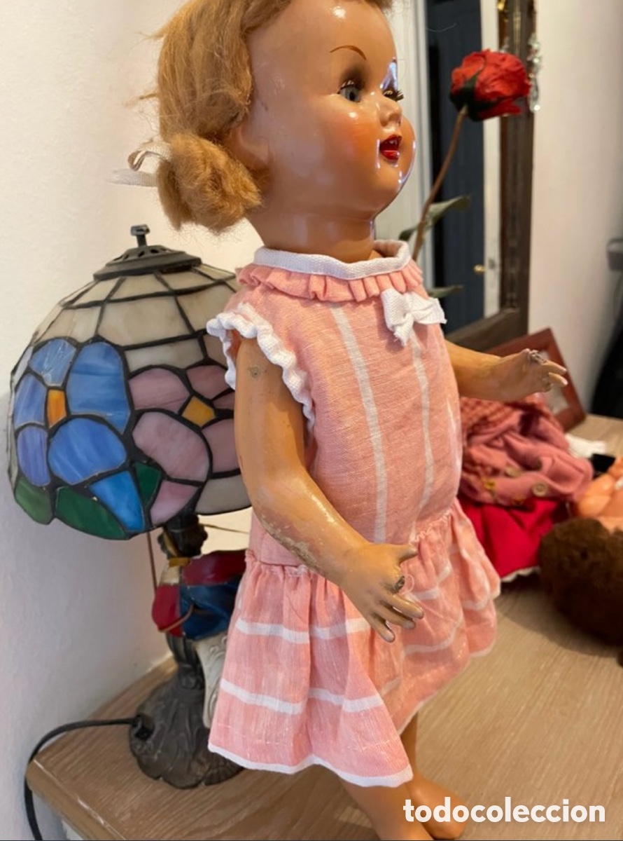 Antig&uuml;edades: Vestido mu&ntilde;eca antiguo - Foto 2