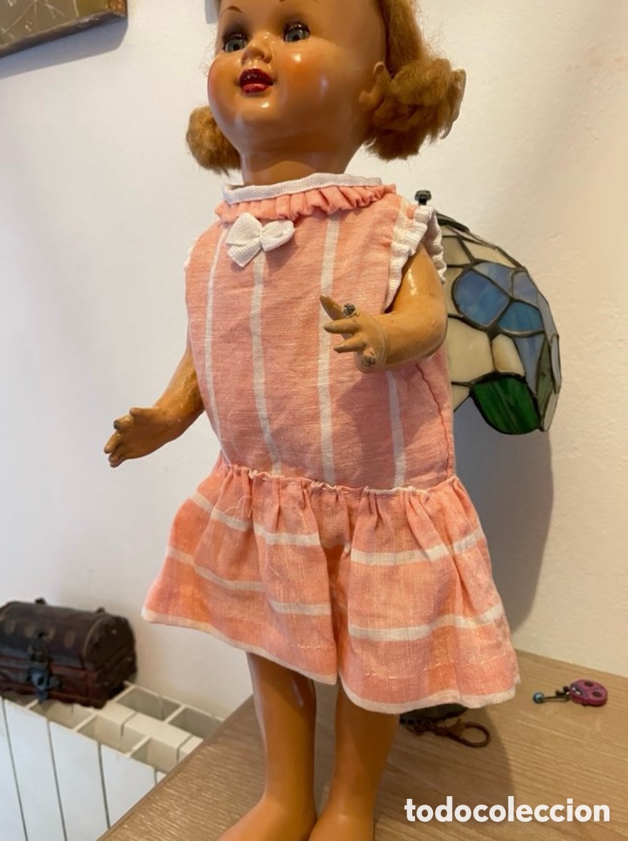 Antig&uuml;edades: Vestido mu&ntilde;eca antiguo - Foto 3