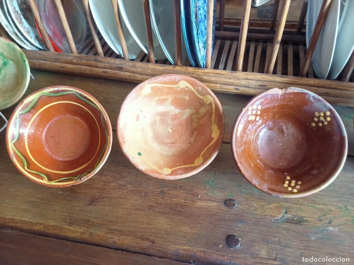 Oggetti Antichi: Peque&ntilde;os lebrillos o cuencos de cer&aacute;mica tradicional
