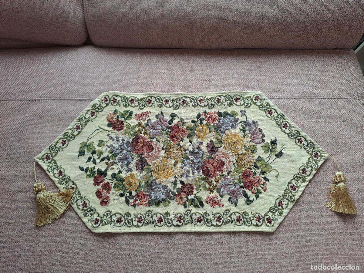 Antig&uuml;edades: Camino de mesa floral El Corte Ingl&eacute;s - Foto 1