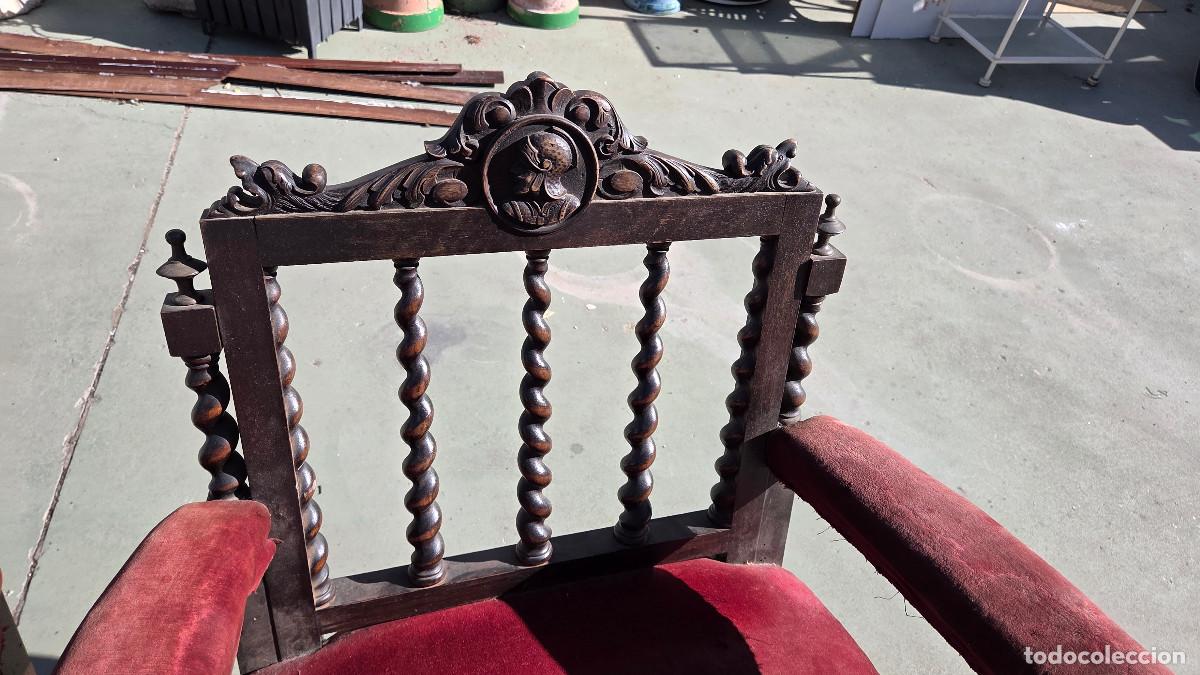 Antig&uuml;edades: sillones antiguos del renacimiento - Foto 7