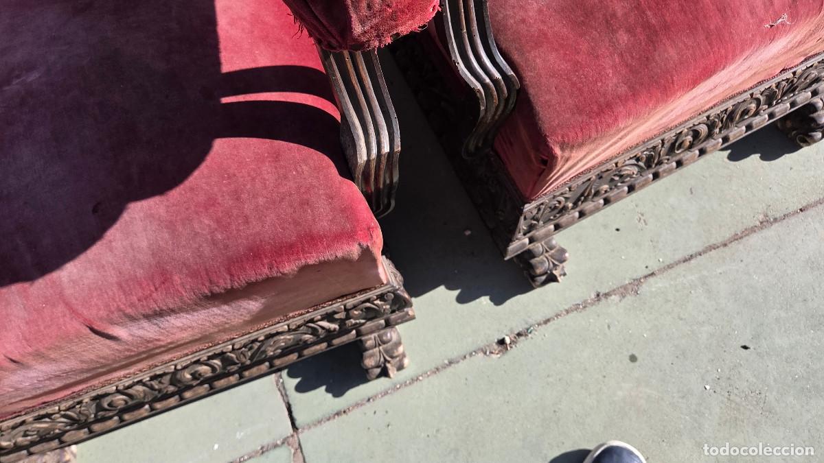 Antig&uuml;edades: sillones antiguos del renacimiento - Foto 9
