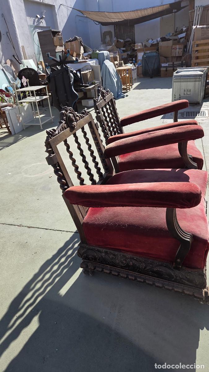 Antig&uuml;edades: sillones antiguos del renacimiento - Foto 11