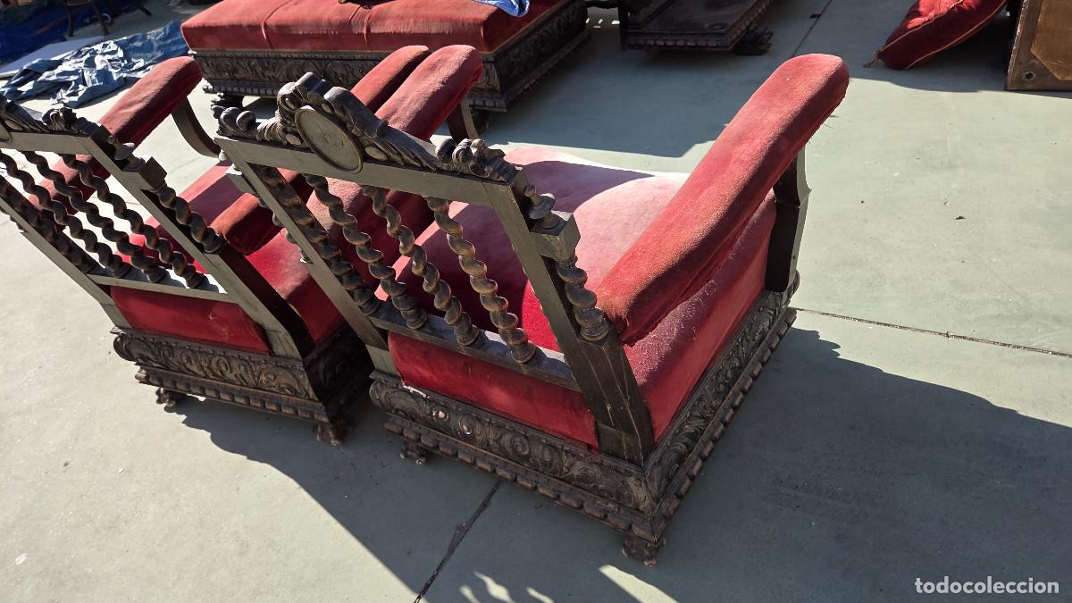 Antig&uuml;edades: sillones antiguos del renacimiento - Foto 12