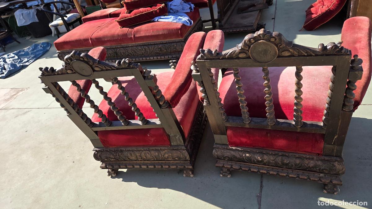 Antig&uuml;edades: sillones antiguos del renacimiento - Foto 13