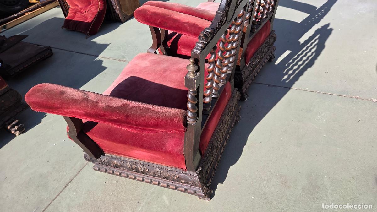 Antig&uuml;edades: sillones antiguos del renacimiento - Foto 14