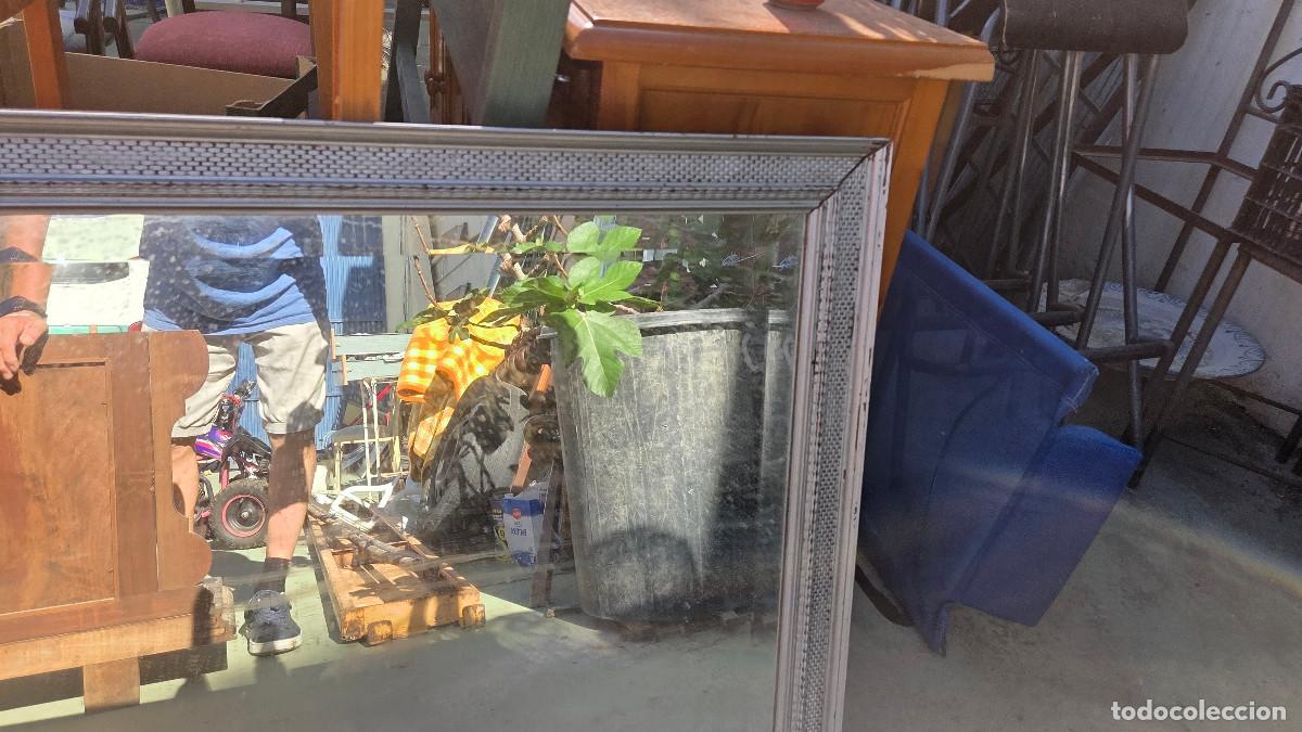 Antig&uuml;edades: espejo antiguo de madera - Foto 3