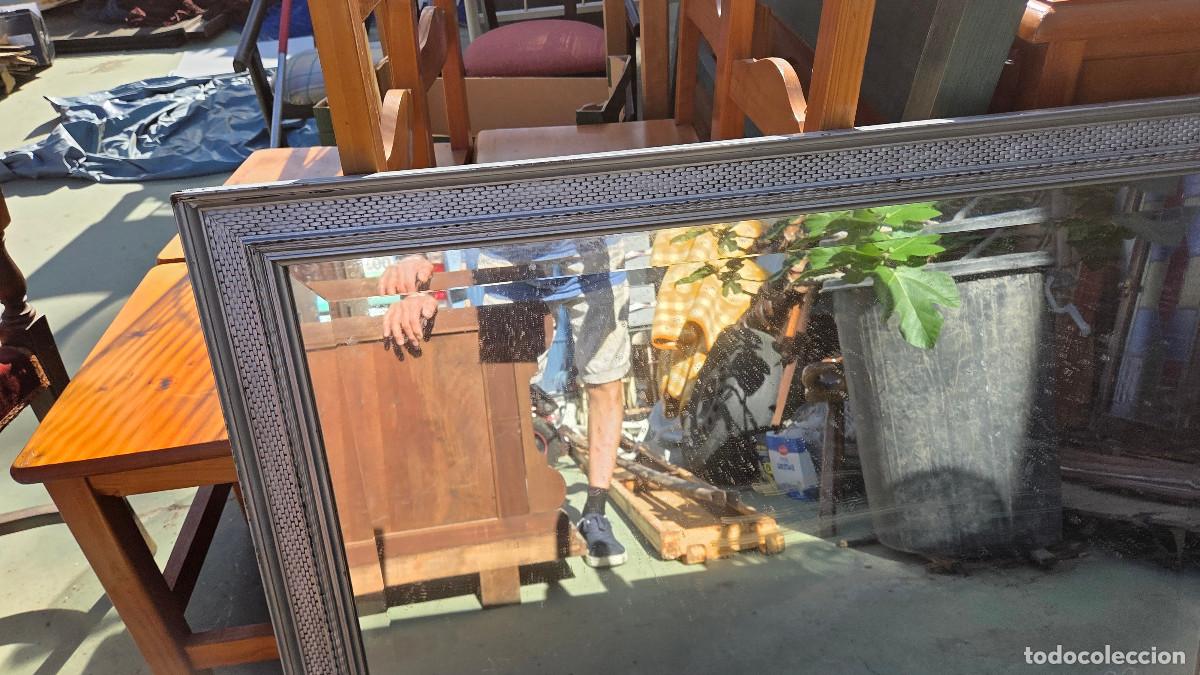 Antig&uuml;edades: espejo antiguo de madera - Foto 4