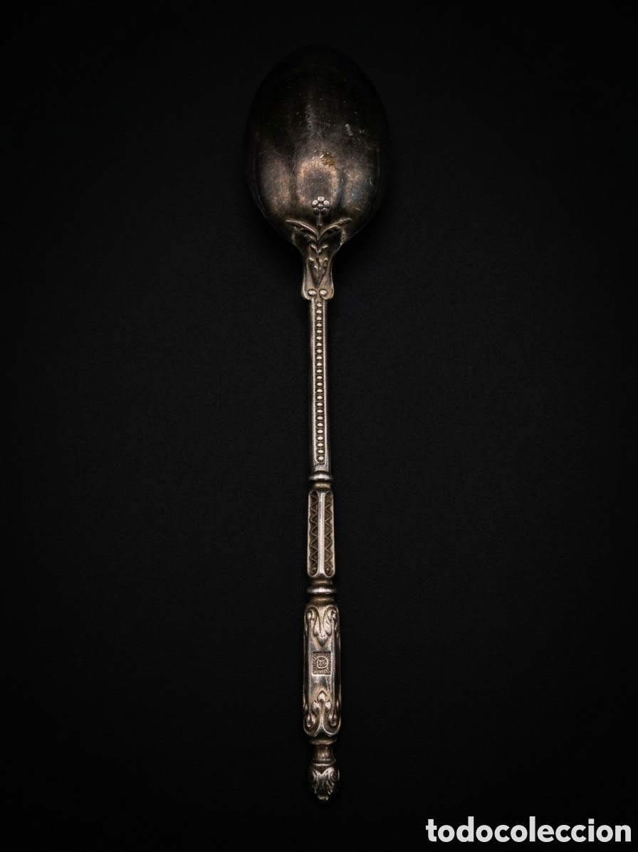 Antig&uuml;edades: Preciosas y antiguas cucharas de postre - Foto 3