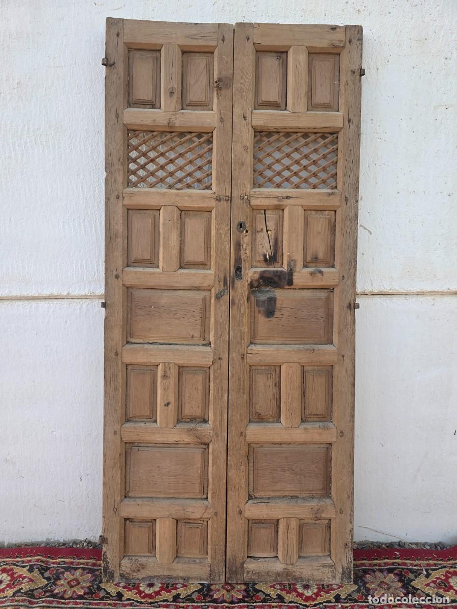 Antiquit&eacute;s: Alacena antigua de doble hoja