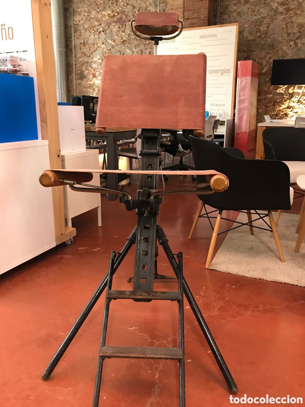 Antig&uuml;edades: Silla medico dentista - Foto 2