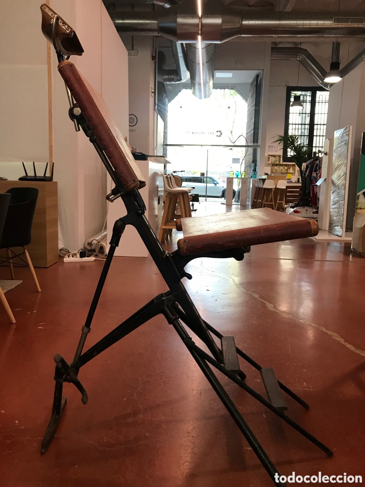 Antig&uuml;edades: Silla medico dentista - Foto 8