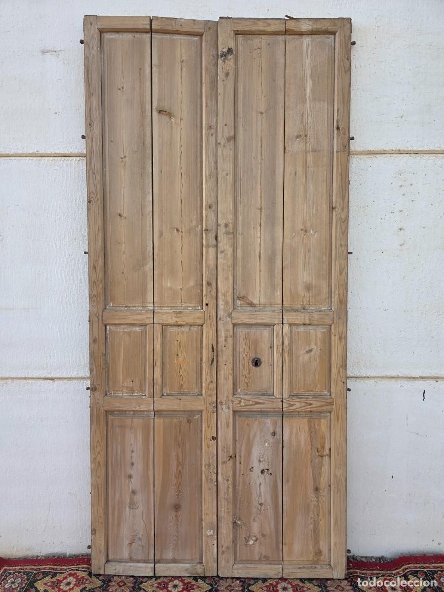 Antig&uuml;edades: Puerta antigua de interior - Foto 1
