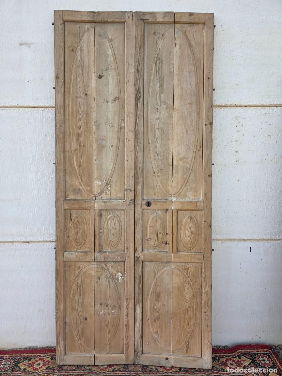 Antig&uuml;edades: Puerta antigua de interior - Foto 2