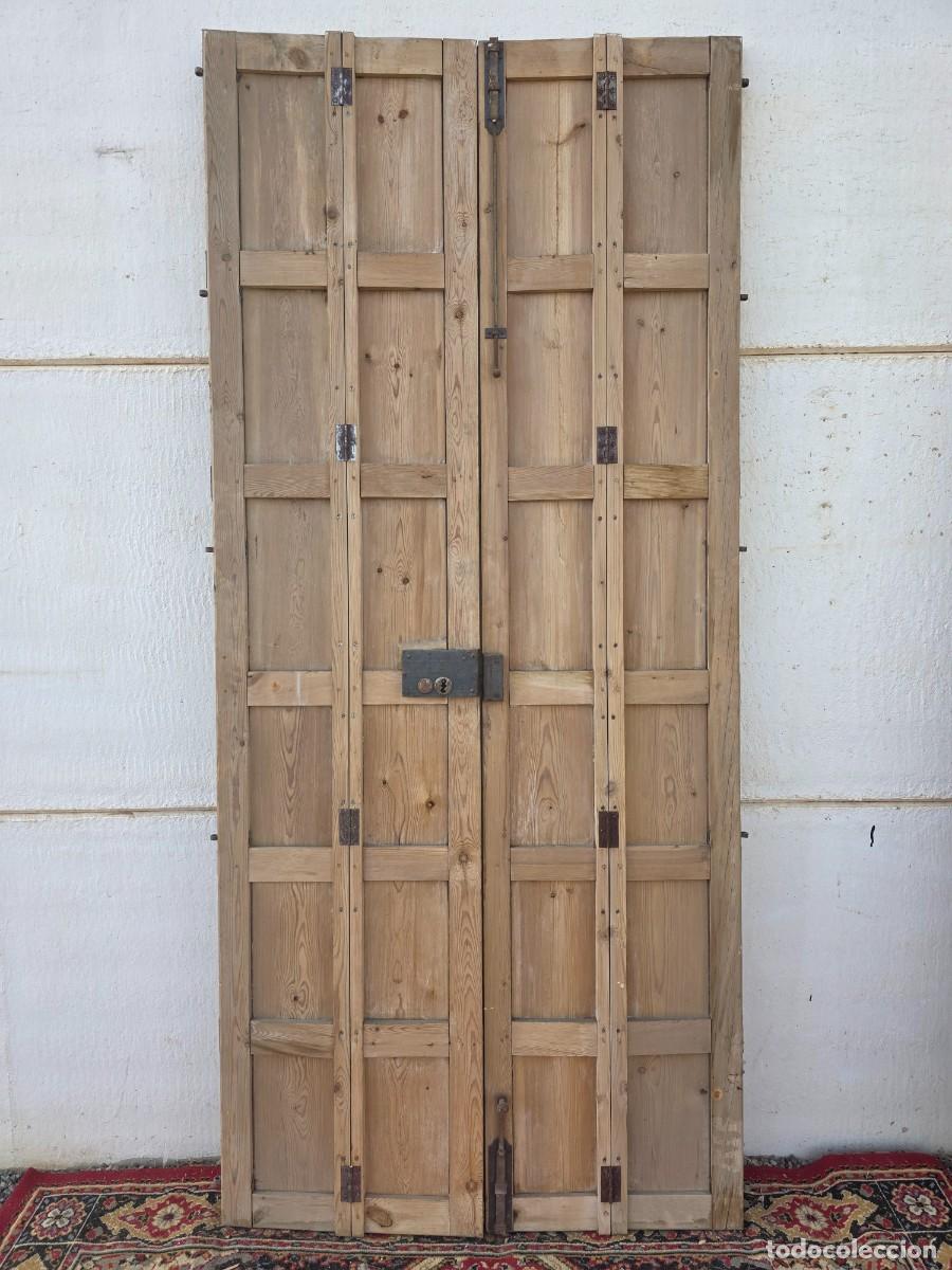 Antig&uuml;edades: Puerta antigua de interior - Foto 6