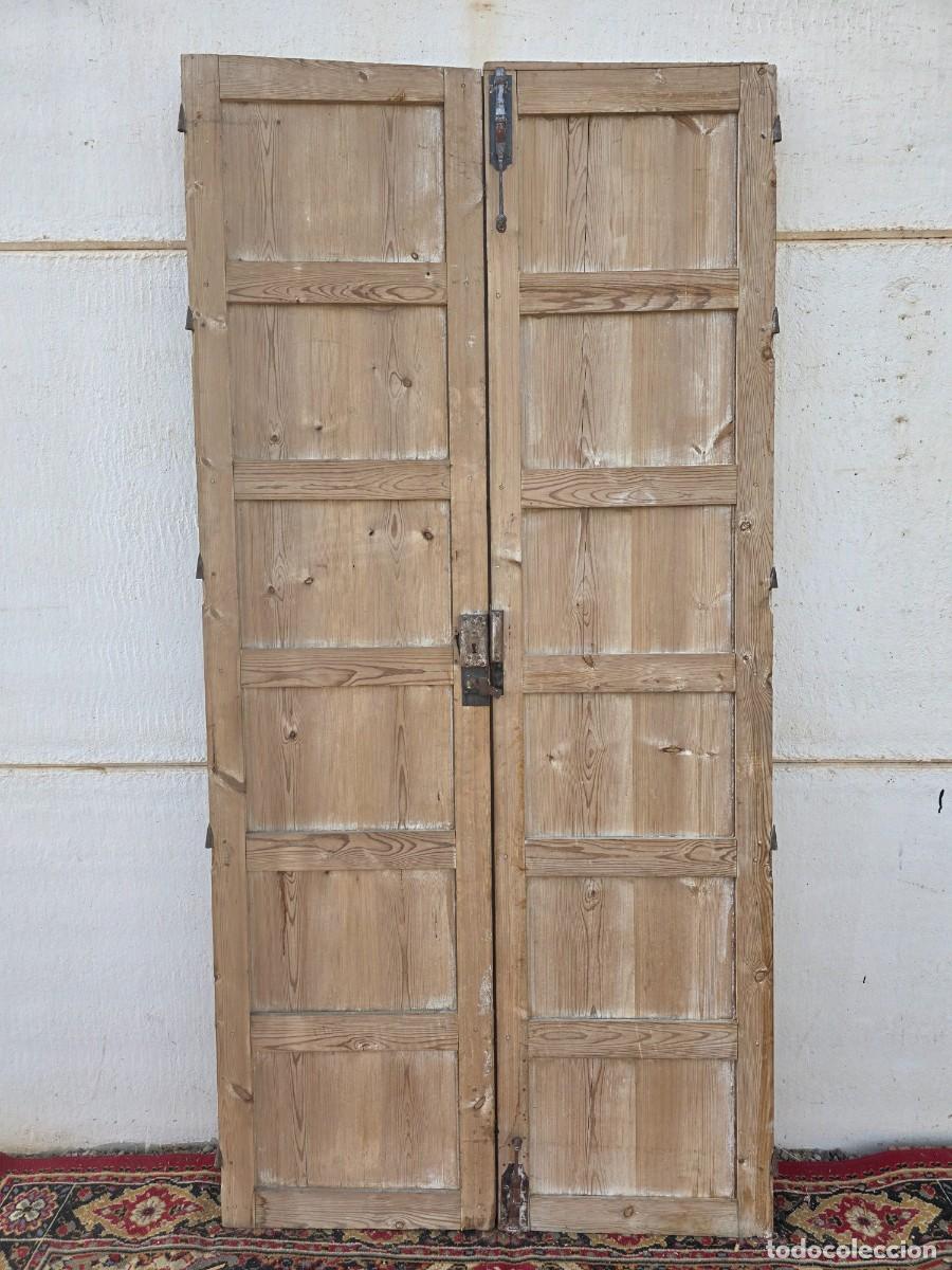 Antig&uuml;edades: Puerta antigua de interior - Foto 4