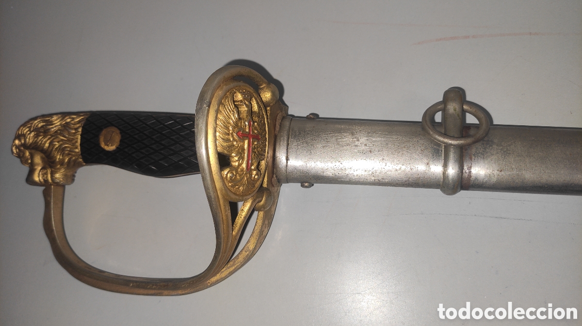 Antig&uuml;edades: Espada de gala ej&eacute;rcito espa&ntilde;ol, 1940 - Foto 2