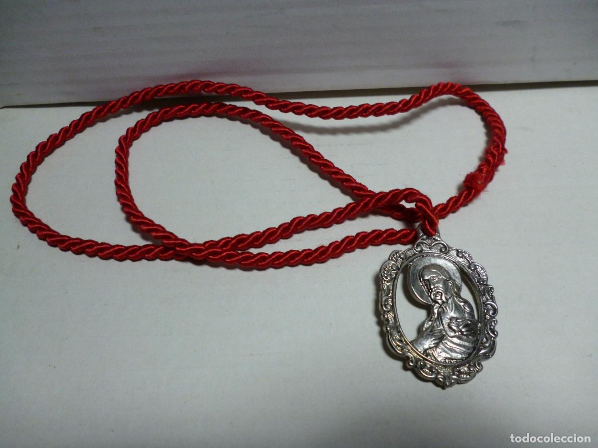 Antig&uuml;edades: MEDALLA HERMANDAD DEL SAGRADO CORAZ&Oacute;N DE JES&Uacute;S DE PURULLENA (GRANADA)