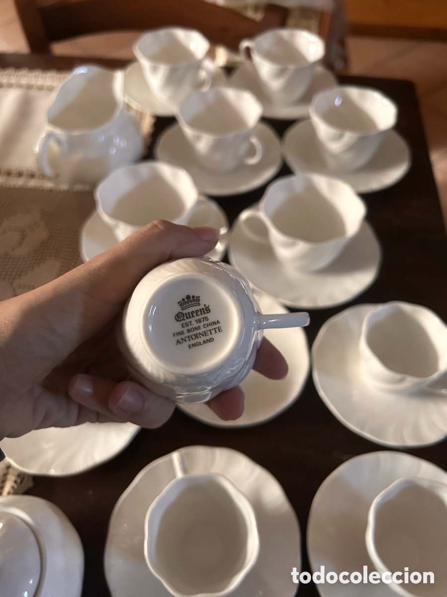 Antig&uuml;edades: Set te e caff&egrave; Queen&rsquo;s Antoinette - Foto 4