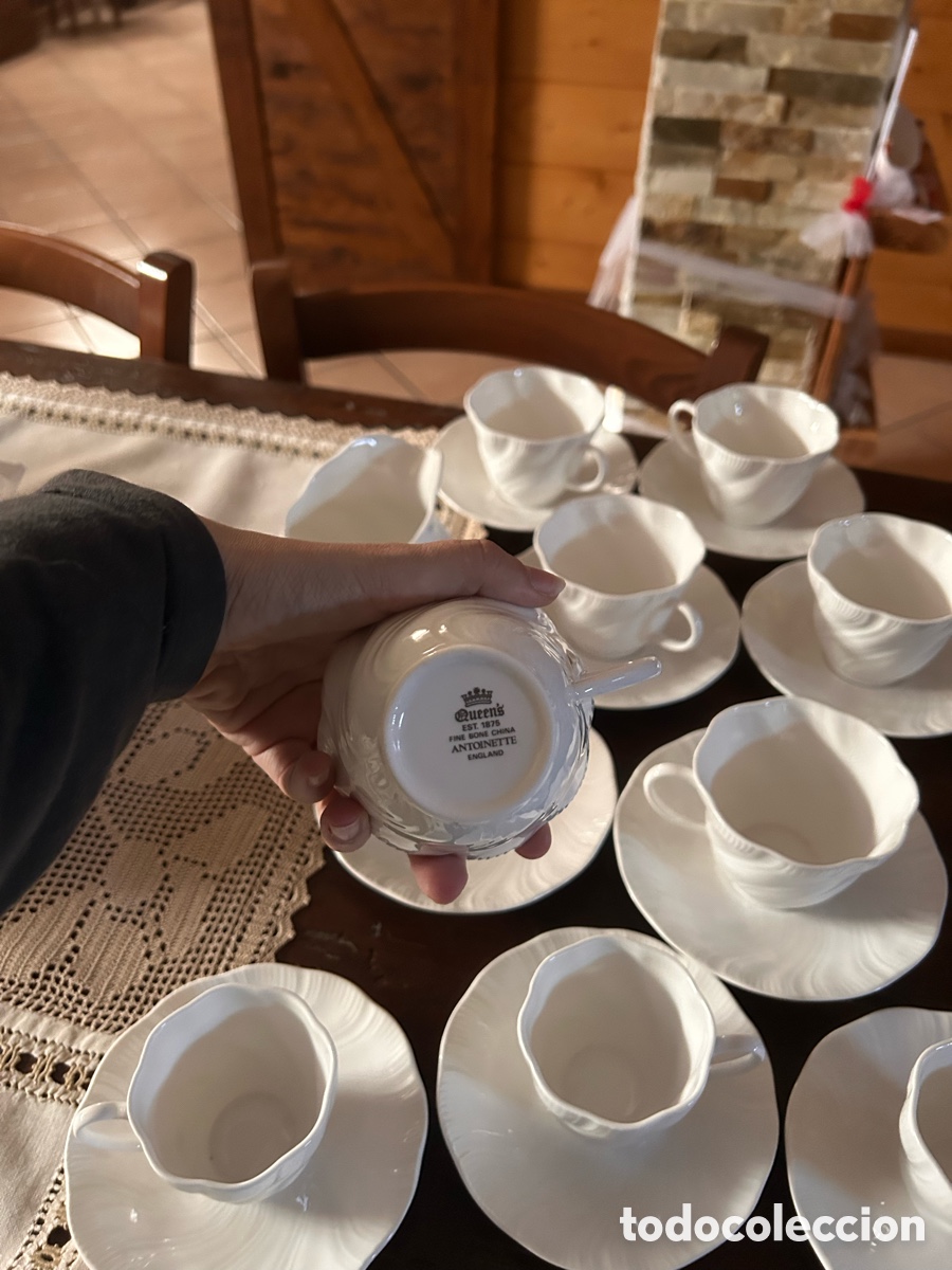 Antig&uuml;edades: Set te e caff&egrave; Queen&rsquo;s Antoinette - Foto 6