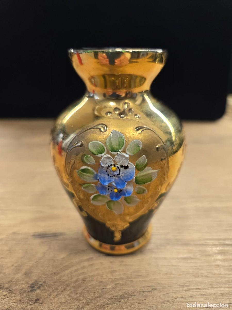 Antig&uuml;edades: Jarr&oacute;n Vintage de Cristal de Murano