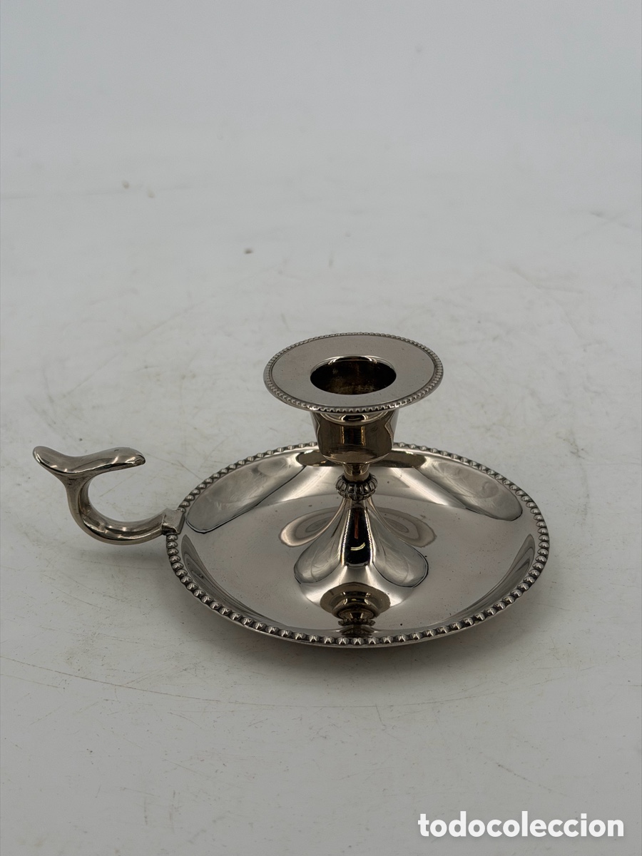 Antig&uuml;edades: Antiguo Candelabro de Mano - Foto 2