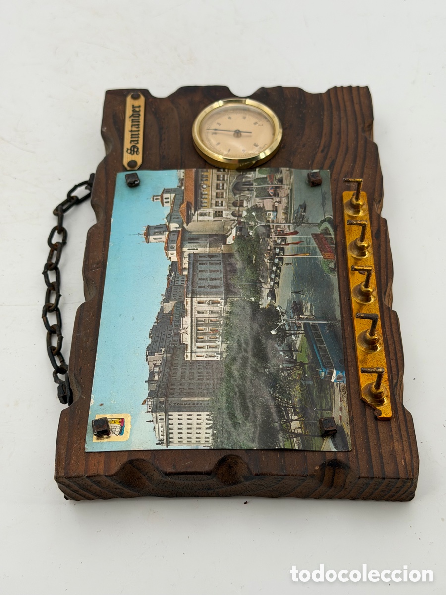Antig&uuml;edades: Term&oacute;metro Decorativo Santander - Foto 4
