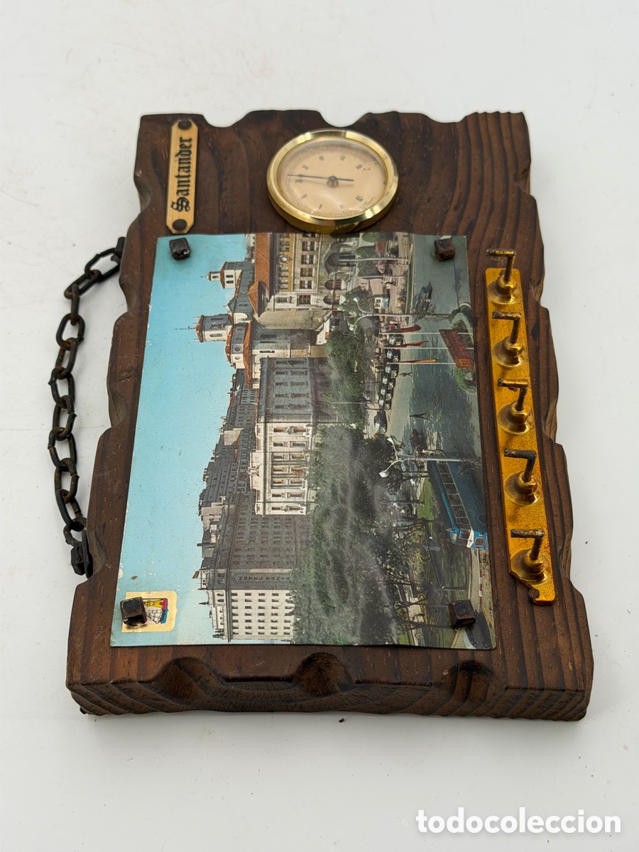 Antig&uuml;edades: Term&oacute;metro Decorativo Santander - Foto 5