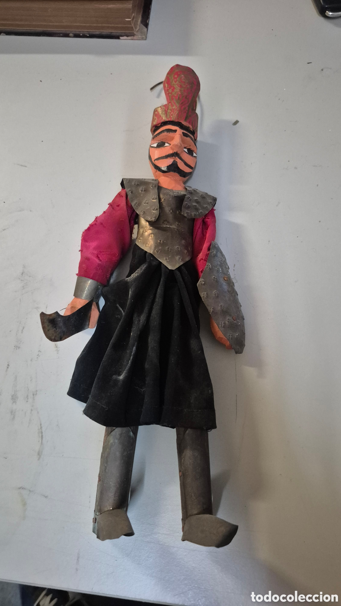 Antig&uuml;edades: Antigua figura artesanal - Foto 1