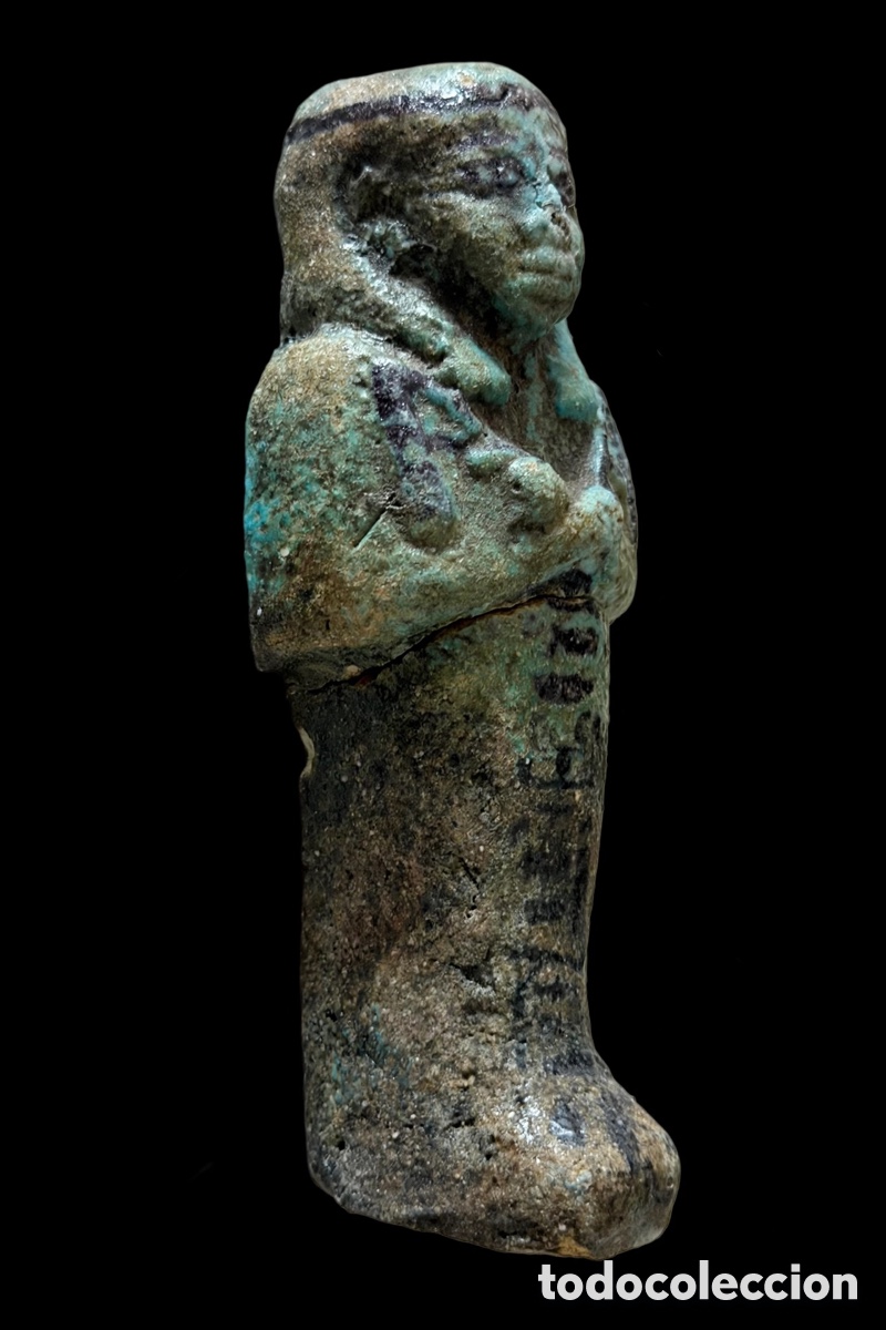 Antig&uuml;edades: Ushabti Azul-Cobalto - Foto 2