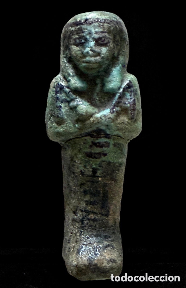 Antig&uuml;edades: Ushabti Azul-Cobalto - Foto 3