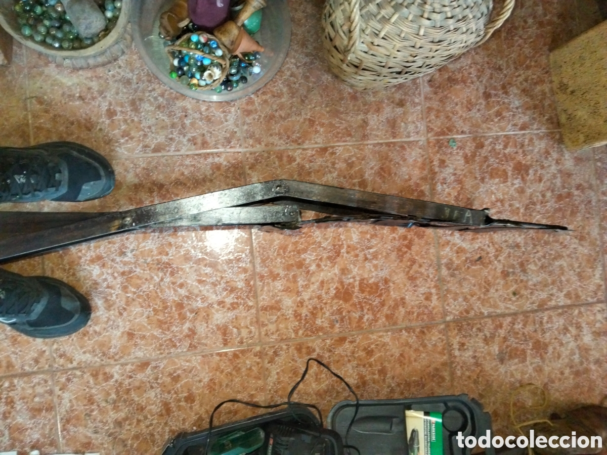 Antig&uuml;edades: SILLA ANTIGUA DE HIERRO - Foto 5