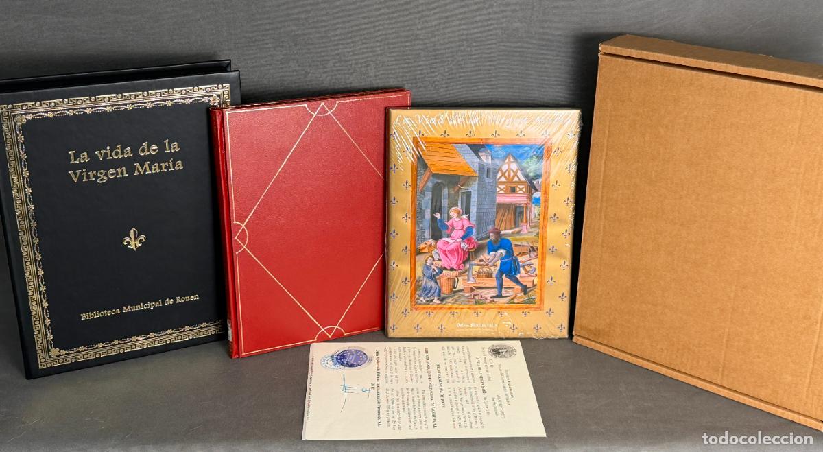 Antig&uuml;edades: La vida de la Virgen Mar&iacute;a , Biblioteca Municipal de Rouen , orbis Mediaevalis, Facs&iacute;mil 2012 ,R156