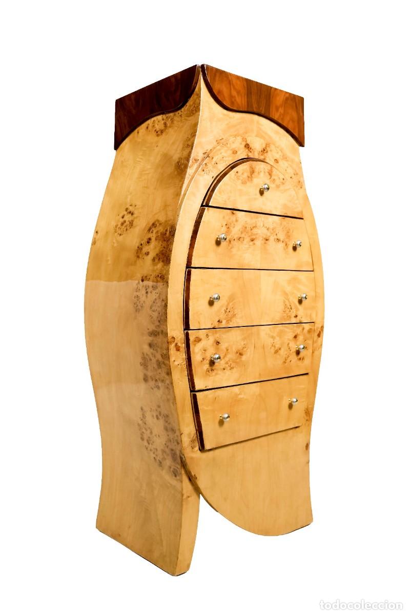 Antig&uuml;edades: Cajonera de dise&ntilde;o con 5 cajones - Foto 3